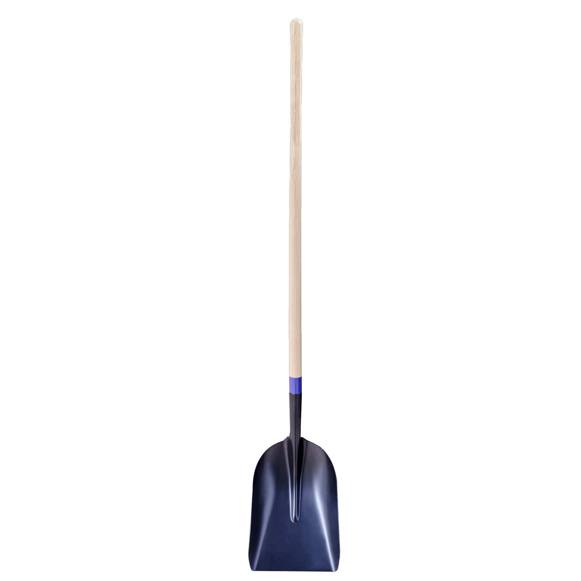 Bon Pro Plus, Scoop Shovel-Steel 11 1/2in. x 14-1/2in.-48in. Wd HDL, Model# 28-157